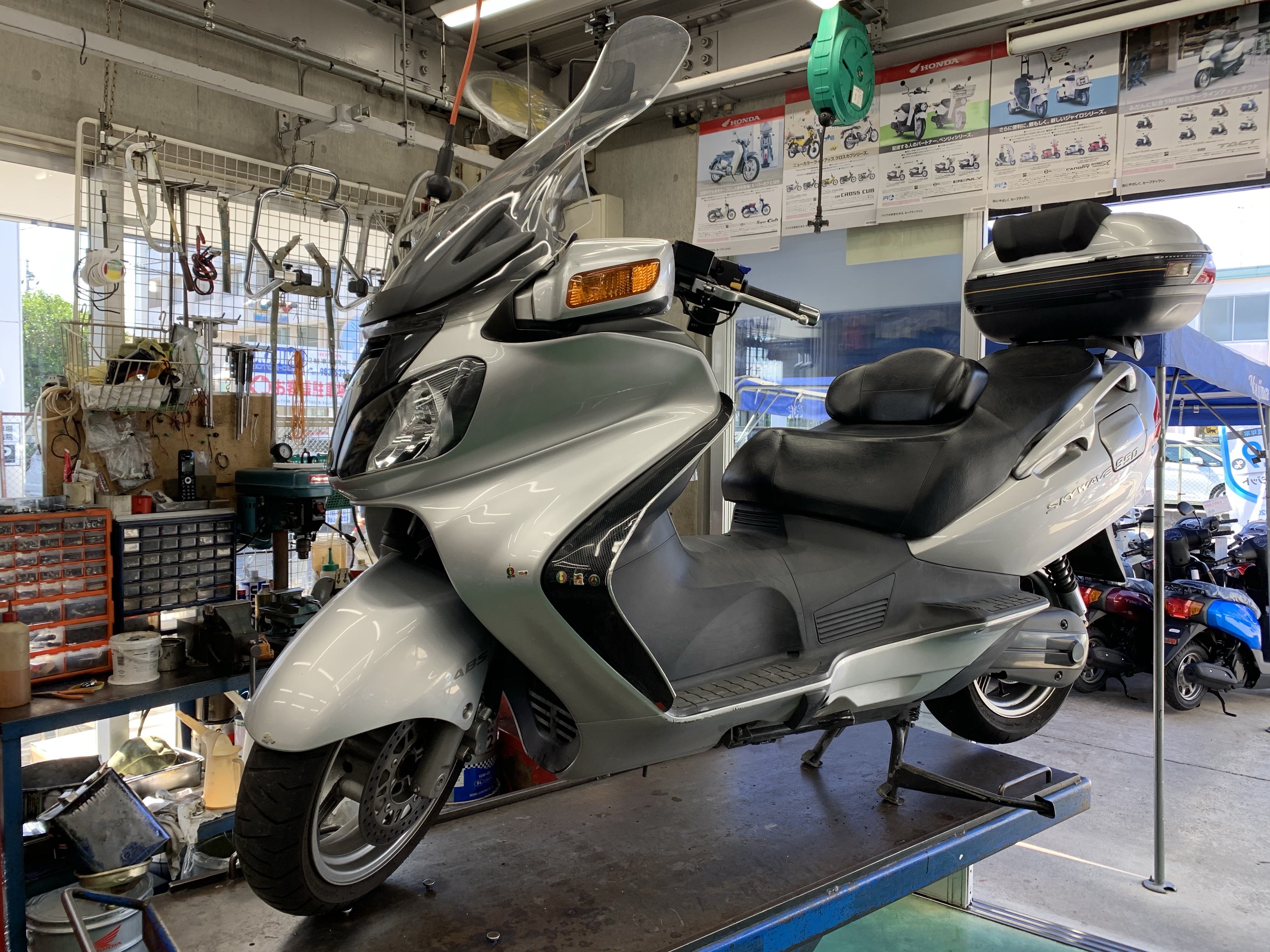 スカイウェイブ650 LX 車検付き スズキ スカイウェイブ650LX – 至れり尽くせりの充実装備 試乗インプレ